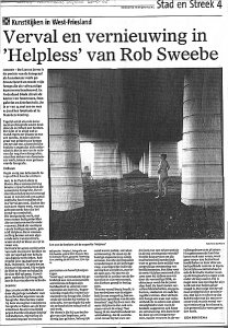 Article 'Nieuwe Krant'