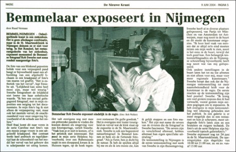 Article 'Nieuwe Krant'