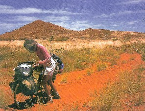 Frank In The Great Victoria desert Australia