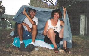 Shelter under a tree
