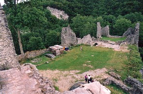 Old ruine in the mountains